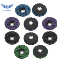 10Pcs 4″ Paint Stripping Discs Multi Color Set for Metal Rust Angle Grinder