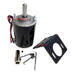 12V Permanent Magnet DC Motor, 30W 3500RPM High Speed CW/CCW Electric Gear…