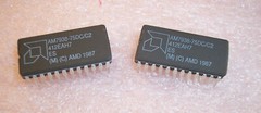 QTY (2) AM7938-75DC/C2 AMD 24 PIN CERAMIC DIP QUAD EXCHANGE POWER CONTROLLER NOS