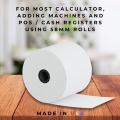 Upgrade Office Supply UPG3003B Adding Machine Rolls 2-1/4″ x 150 ft, 3-Pack, USA