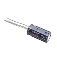 10PCS 63V220UF Radial Aluminum Electrolytic Capacitors 220mfd 63V 10x20mm