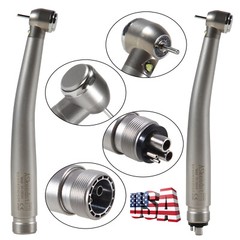 ASkeadnt Dental Fiber Optic LED E-generator High Speed Handpiece 2 Holes/4 Holes