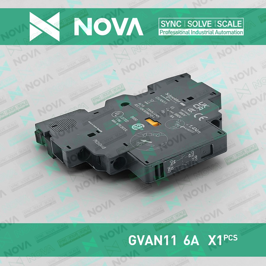 1pc New TeSys Deca GV2/GV3 Instant Auxiliary Contact GVAN11