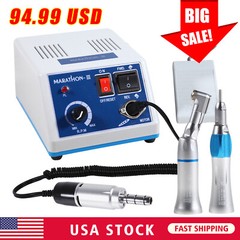 Dental Lab Marathon Electric Micromotor Polisher/Contra Angle/Straight Handpiece