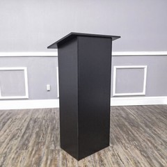Black Wood Podium Church Pulpit School Lectern Conference Debate Stand23X15X44″