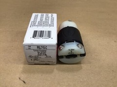 Pass & Seymour PSL715-C Turnlok Connector 15A 277VAC 2P 3W #1018l2iac