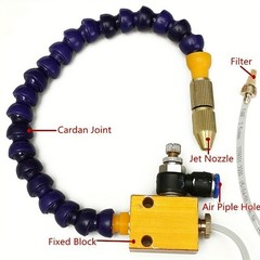 Mist Coolant Lubrication Spray System Unit for CNC Lathe & Milling Machine