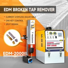 US Stock EDM-2000B Broken Tap Removal Machine with Electrode Set D Taps Remover