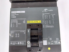 Square D 20 Amp I-Line Circuit Breaker 600 VAC / 250 VDC 3 Pole FH36020