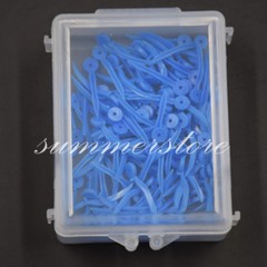 4 Sizes Dental Disposable Plastic Wedge With Holes Round Stern Wave Poly-Wedge