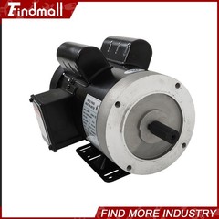 5HP Electric Motor 3450RPM Single Phase 208-230V 56C Frame 5/8″ Shaft 60HZ TEFC