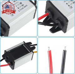2PCS 12V to 3.7V Buck Converter Step Down Converter DC 8-35V to 3.7V 3A 11W Volt
