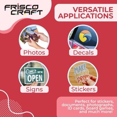 Transparent Self Adhesive Laminating Roll – Self Laminating Sheets for Decals…