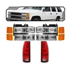 EPIC LIGHTING OE Spec-B Replacement Halogen Headlights Signal Lights Side Mar…