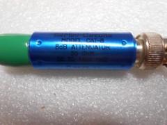 MINI CIRCUITS CAT 8, 8 db ATTENUATOR, 50 OHm, DC TO 1500 MHz, NEW