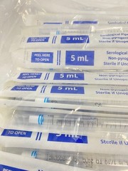 200/Cs CELLTREAT 5mL PS Graduated Serological Pipettes Individual Wrap 229205B