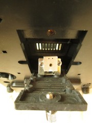 OMAX Microscope with Metric Sliding Ruler Measuring Stage, 295mm. with WF 10X/18