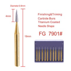 Dental Round Tungsten Carbide Tungsten Steel Burs F High Speed Handpiece AZDENT