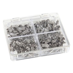 50 Kits Dental Bondable Non-Convertible Single Roth 022 Buccal Tube