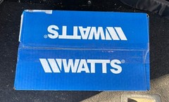 Watts 1/2” LF009-QT-FS Reduced Pressure Zone Assembly