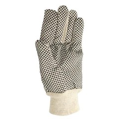 Dotted Canvas Work Gloves, Extra Grip & Comfort – 12 Count (6-Pair Multi Pack)