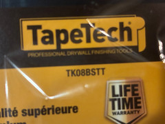 TapeTech 8″ Premium Blue Steel Taping Knife TK08STT