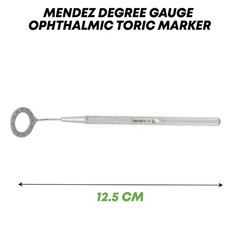 Mendez Degree Gauge 12.5 cm Toric Marker Stainless Steel Ophthalmic Instruments