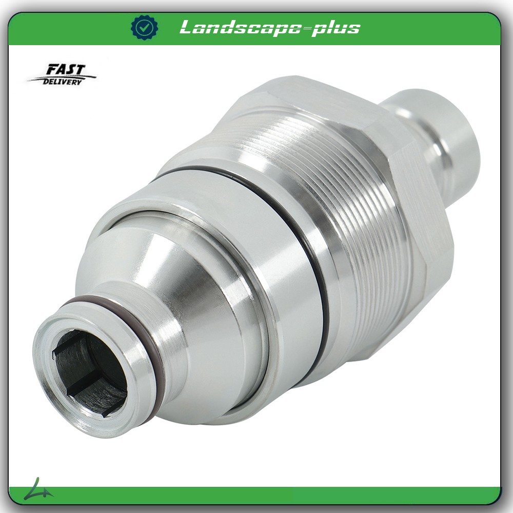 Male Flat Face Coupler Compatible With Caterpillar 279D 299D 226D 262D