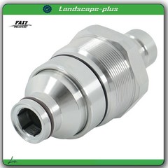 Male Flat Face Coupler Compatible With Caterpillar 279D 299D 226D 262D