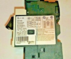 Telemecanique GV2ME16, 9-14 Amps Manual Motor Starter w/ GV1-G09 Terminal Block