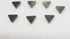 10 ea Fansteel VR/Wesson TPG-222 VR 75 Indexable Carbide Inserts New Old Stock