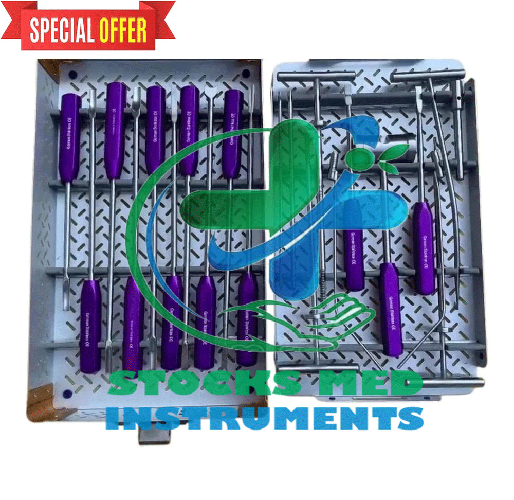 Cement Removal Instruments, Femoral Elevator Cement Removal Set Orthopedic Tools