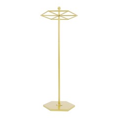 Clothing Display Rack, 360° Rotating, Carbon Steel, 50 lbs Capacity, 56.3 Inch
