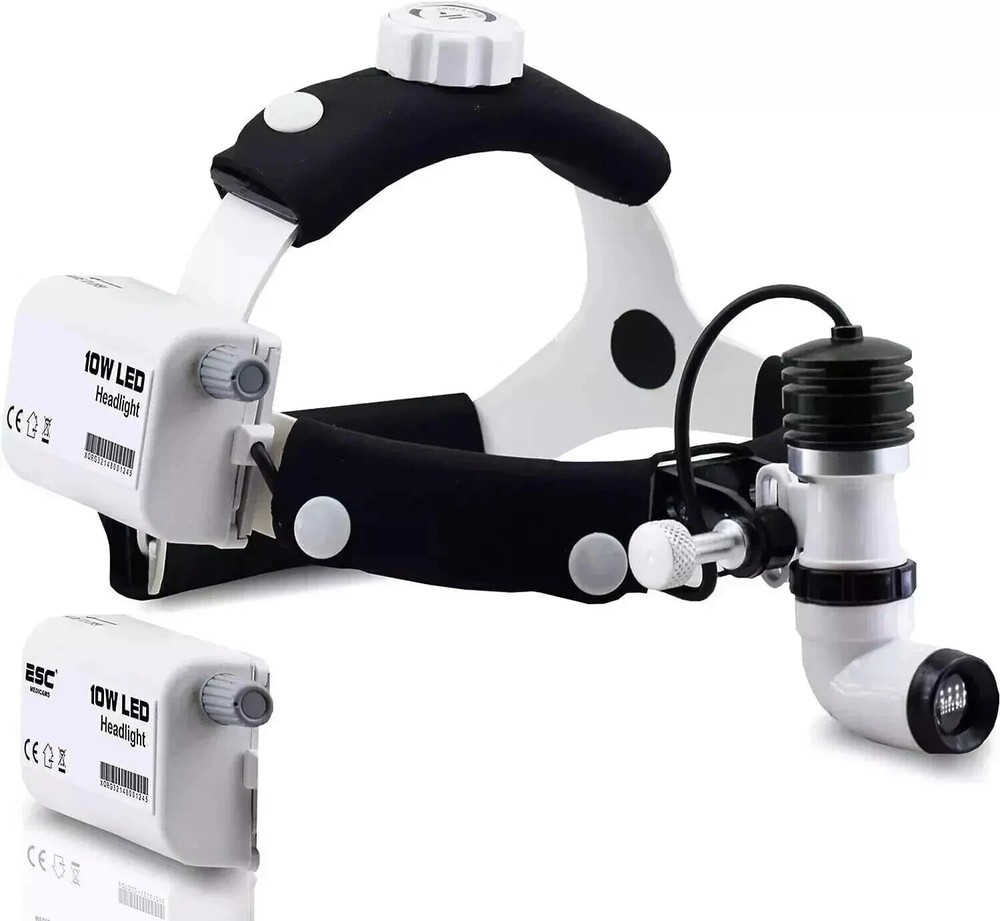 Wireless Dental Headlight 10 WATT LED ENT Medical Surgical Headlamp