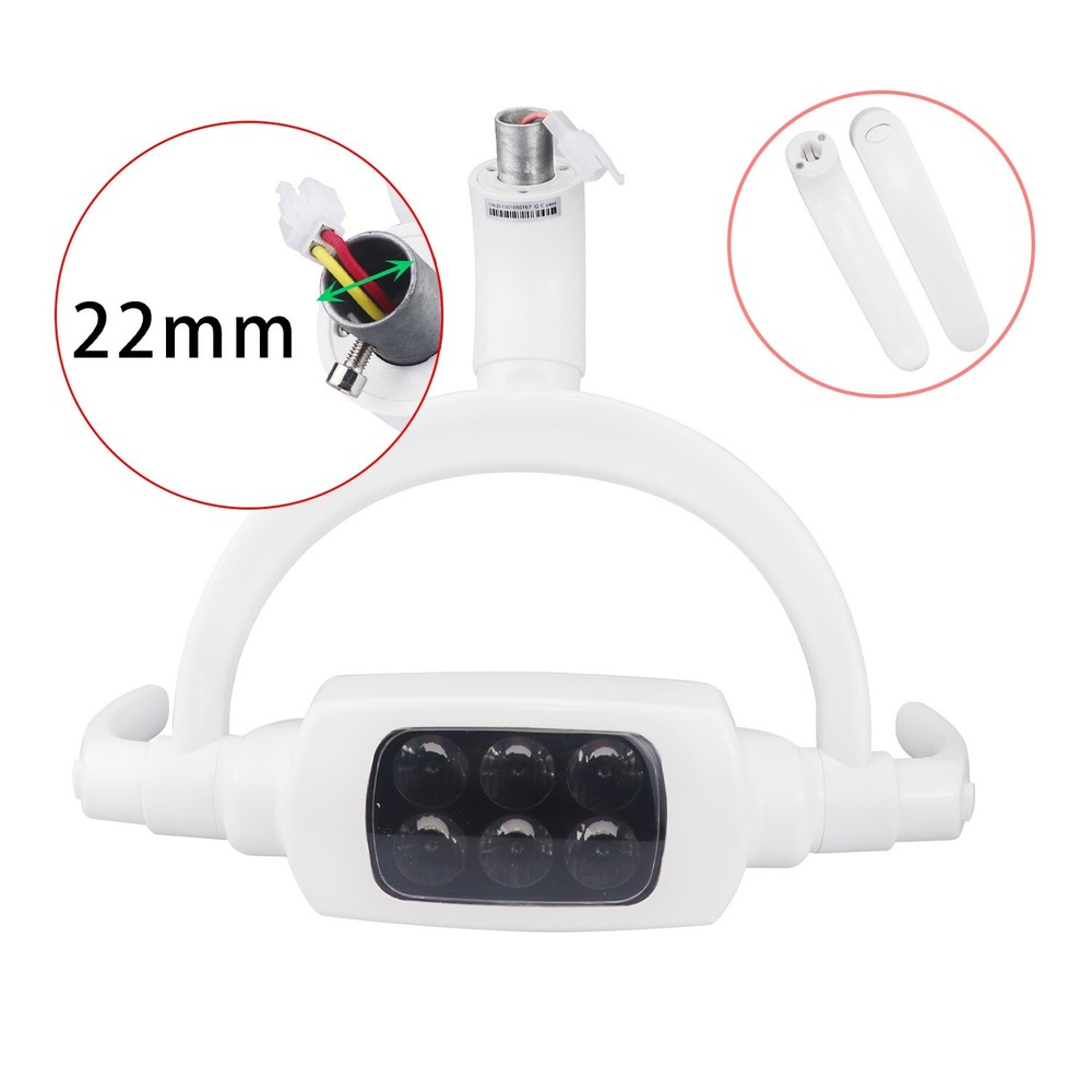 20W Dental Induction Lamp LED Oral Operation Light For Dental Unit Chair 22mm