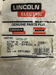 Lincoln Electric KP23-37 Gas Nozzle Fixed Recess .38 in (9.7 mm) inner diameter