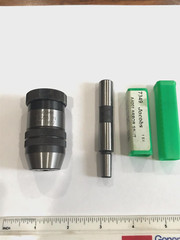 Vintage JACOBS KEYLESS CHUCK JKP-65-J1, 0-6.5mm Capacity w 1/2″ dia. 1.J.T Arbor