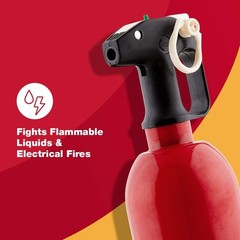 AUTO5 Hand-Powered Car Fire Extinguisher – 5-B:C Rated, Lightweight Safety