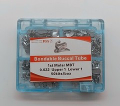 Dental Orthodontic Buccal Tubes 1st 2nd Molar Tube Roth MBT 022 U1/L1 Bondable