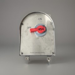 NEW! Hubbell HBLDS6SSR Heavy Duty Stainless 3-Pole Disconnector Switch 600V
