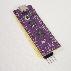 Raspberry Pi Pico RP2040 Dual-Core 264KB USB-C w/ Pin Headers PURPLE ~USA SHIP
