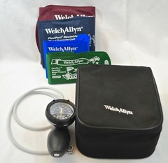 Welch Allyn DS58-MC Sphygmomanometer Aneroid Durashock Hand Multi Cuff Gauge