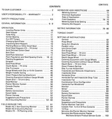 Allis Chalmers 73 74 Series Planting Units Operator Owners Manual Planter Seed
