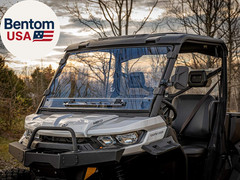 Scratch Resistant Flip-Vent Windshield for Can Am Defender HD5 HD8 HD10 HD 11 MA