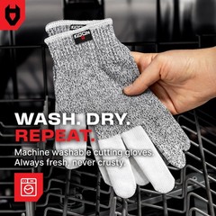 Cut Resistant Work Gloves for Men & Women – Level 5 Kitchen Safety Gear