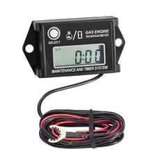 IP68 Waterproof Digital Tachometer Hour Meter 25000 RPM For Outboard Motor