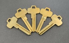 Lots of 2/5/10 Nickel Silver 1A1WC1 A1114WC Type Key Blanks for Best WC Keyway: