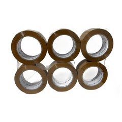 6 Rolls Shipping Packaging Box Packing Sealing Tape 2.0 mil 2″ x 110 Yard 330FT