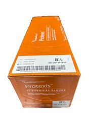 Protexis Polyisoprene Coating Gloves Size 8 1/2 Sterile 1 Box of 50 pairs