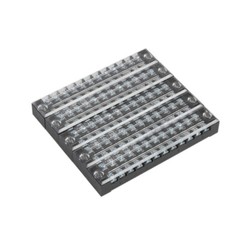 5Pcs Dual Row 12 Positions Screw Terminal Electric Barrier Strip Block 15A 600V